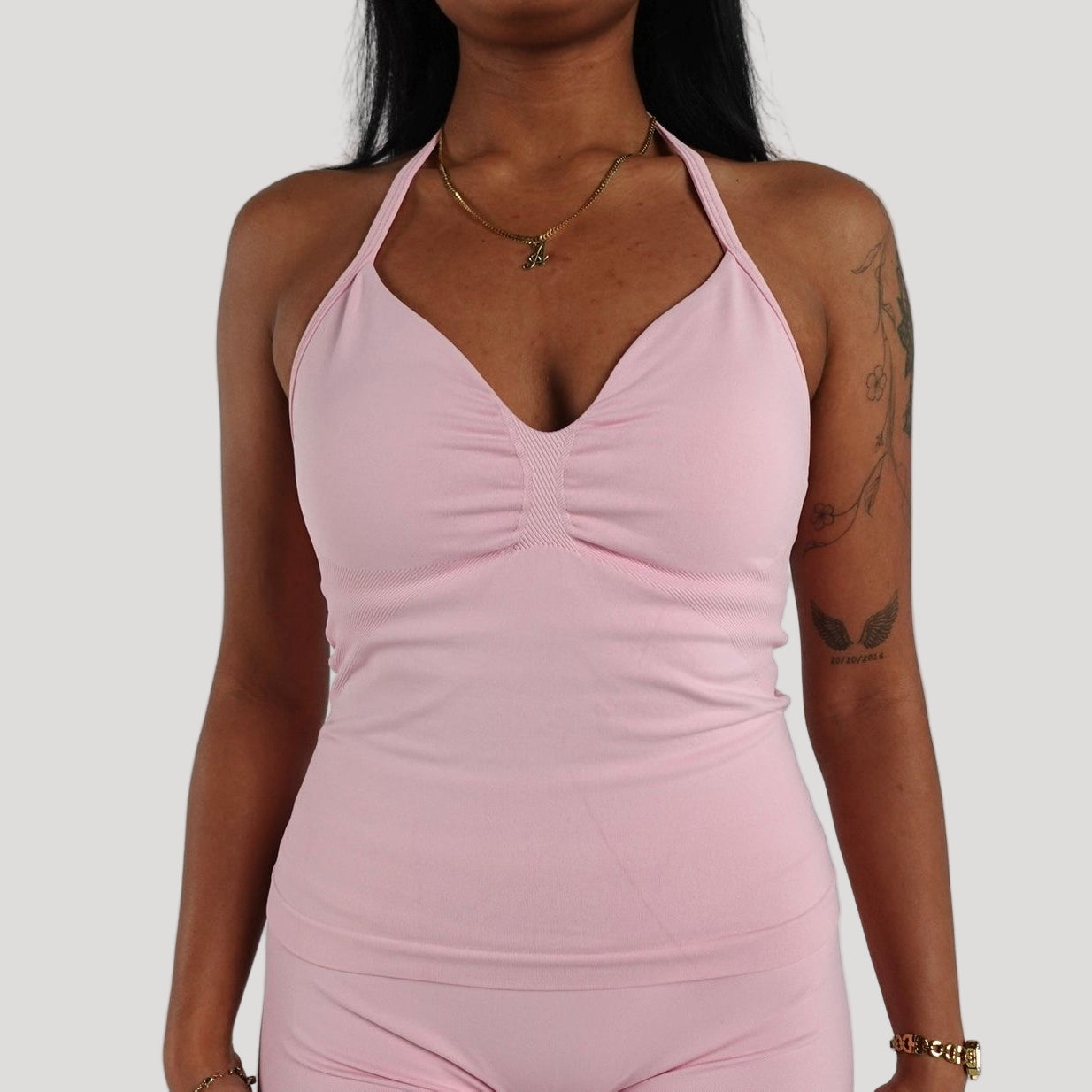 LUXE HALTER TOP