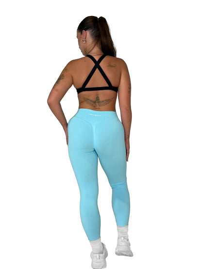 MAIVIE FIT SIGNATURE SCRUNCH LEGGINGS IN BUBBLEGUM