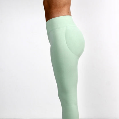 Maivie Fit Signature Scrunch Leggings in Lemongrass