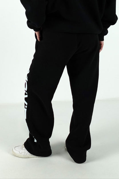 Maivie Fit Trackies in Deep Black